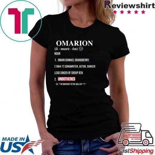 Omarion Unbothered T-Shirt