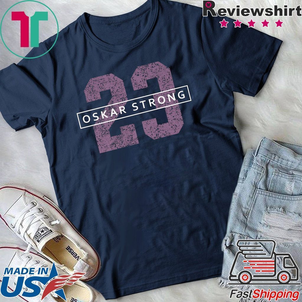 oskar strong t shirt