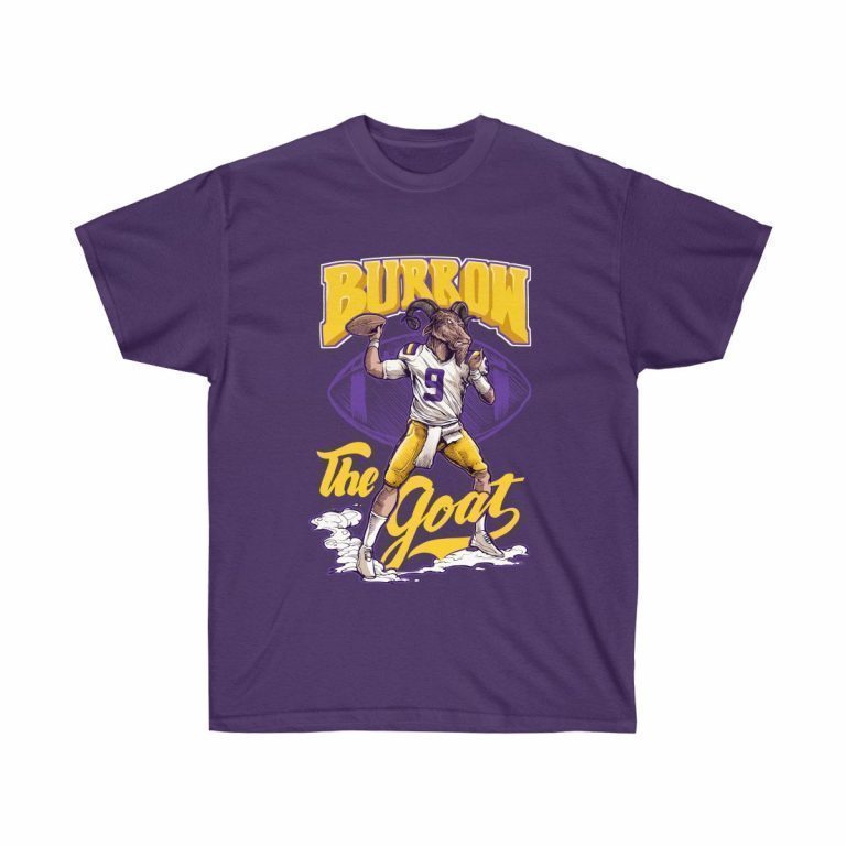 lsu burrow shirt