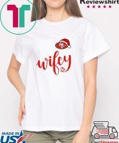 Santa San Francisco 49ers Wifey Shirt