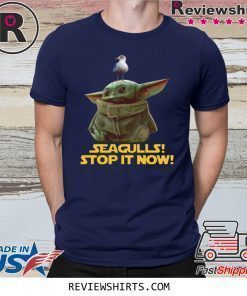 Seagulls Stop It Now Baby Yoda T-Shirt