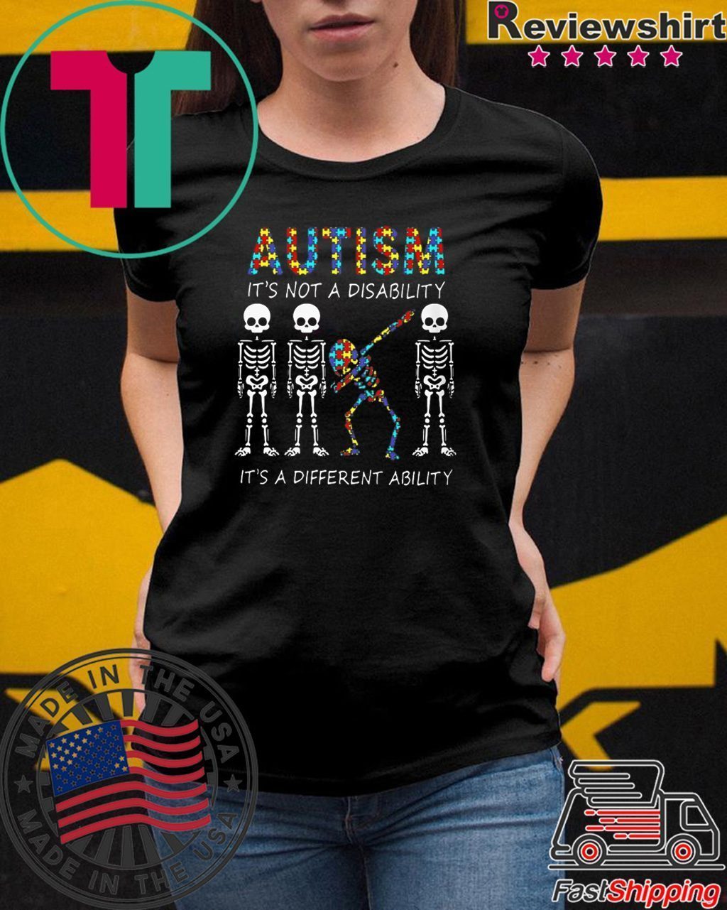 autism is not a disability t shirt