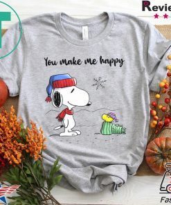 Snoopy You make Me Happy Shirt