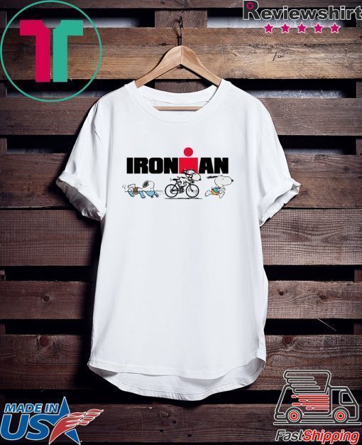 Sports Snoopy Iron Man Shirt