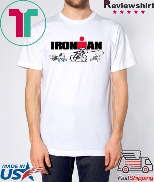 Sports Snoopy Iron Man Shirt