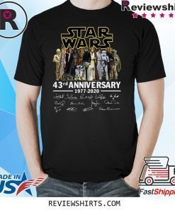 Star Wars 43rd Anniversary Signatures Shirt