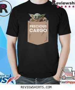 Offcial Star Wars The Mandalorian The Child Precious Cargo Pocket Shirt