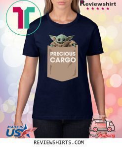 Offcial Star Wars The Mandalorian The Child Precious Cargo Pocket Shirt