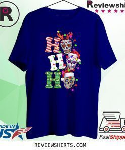 Sugar Skull Ho Ho Ho Christmas 2020 T-Shirt