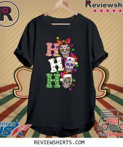 Sugar Skull Ho Ho Ho Christmas 2020 T-Shirt