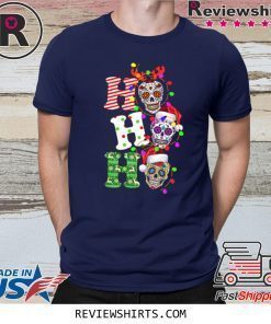 Sugar Skull Ho Ho Ho Christmas 2020 T-Shirt