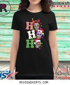 Sugar Skull Ho Ho Ho Christmas 2020 T-Shirt