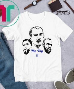 The Big 3 T-Shirt Los Angeles Lakers - Lebron James, Anthony Davis, Alex Caruso