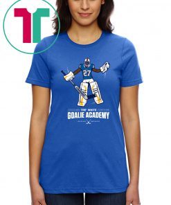 Tre White Goalie Academy Tee Shirt