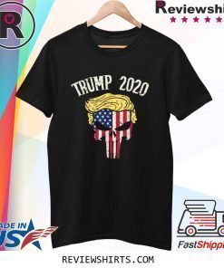 Trump 2020 Skull US Flag Shirt