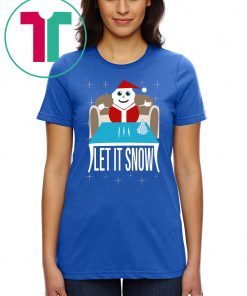 Walmart Cocaine Santa Let It Snow Mens T-Shirt
