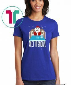 Walmart Cocaine Santa Let It Snow T-Shirt