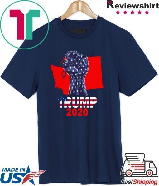 Washington For President Donald Trump 2020 Election Us Flag Shirt