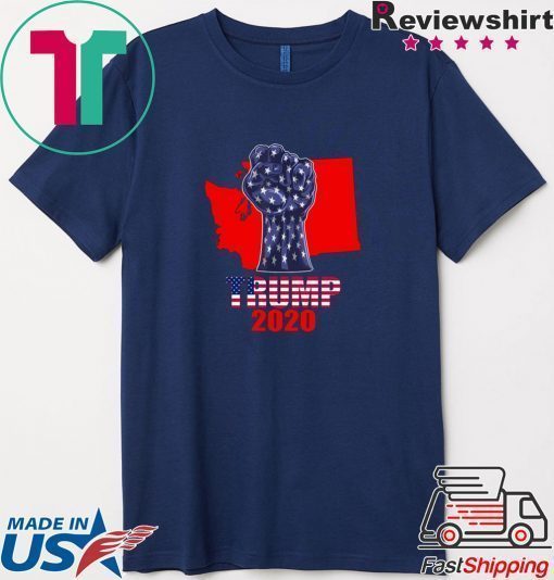 Washington For President Donald Trump 2020 Election Us Flag Shirt