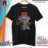 Yoda Baby hugs Crown Royal whisky wine shirt