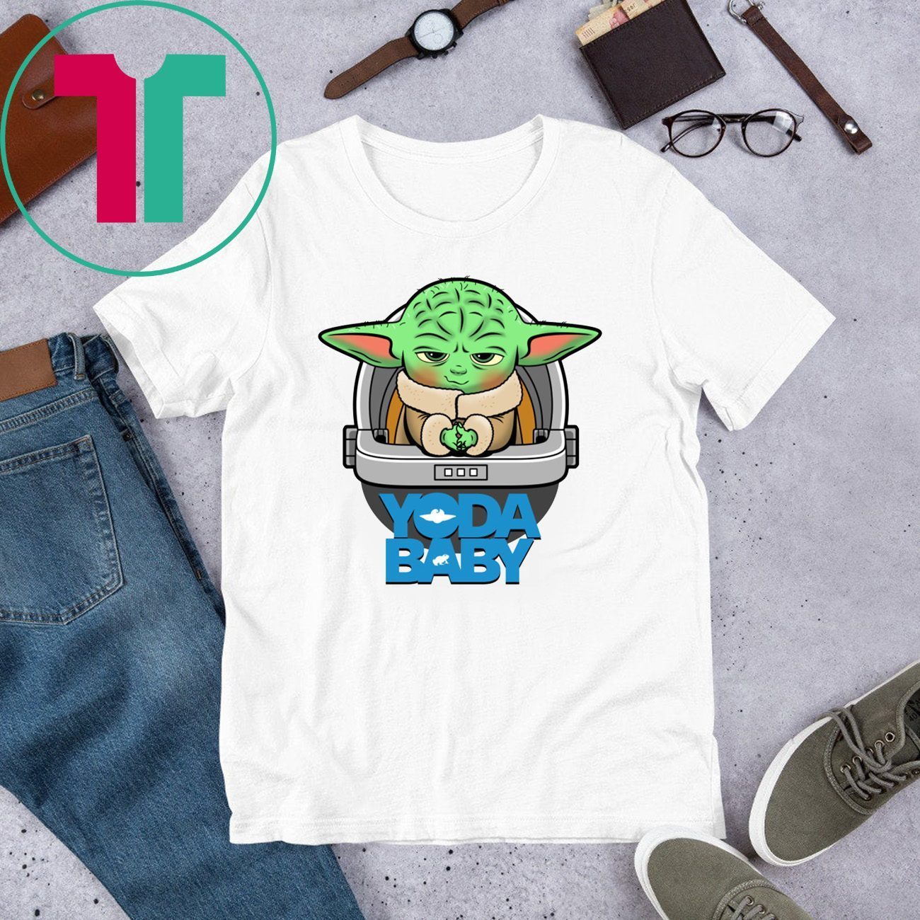 Yoda Boss Baby! Baby Yoda Boss Baby Shirt - ShirtsMango Office