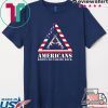 Abstract Americans Knows No Falling Back Shirt