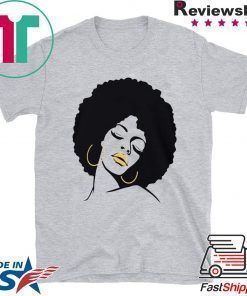 Afro Diva Black Girl Magic Lips Natural Melanin Shirt