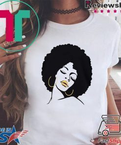 Afro Diva Black Girl Magic Lips Natural Melanin Shirt