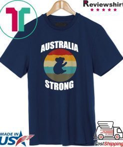 Australia Strong koala bear Retro Shirt