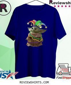 Baby Yoda Mardi Gras Shirt