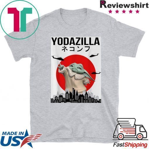 Baby Yoda Yodazilla shirt