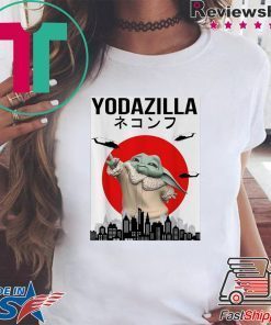 Baby Yoda Yodazilla shirt