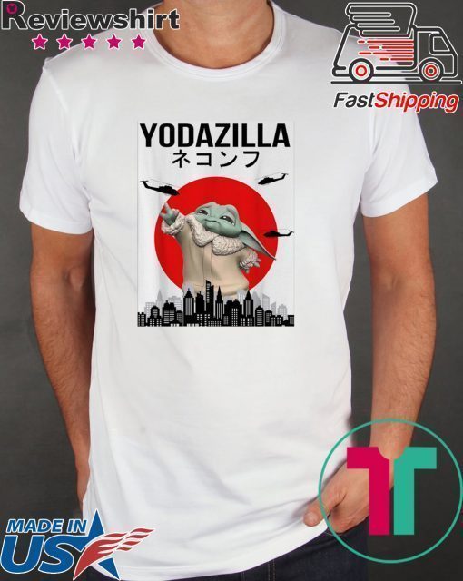 Baby Yoda Yodazilla shirt