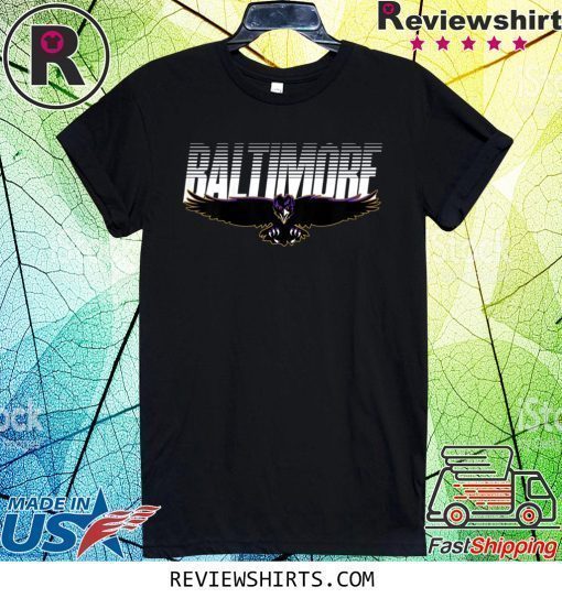 Baltimore Football Maryland Flying Raven T-Shirt