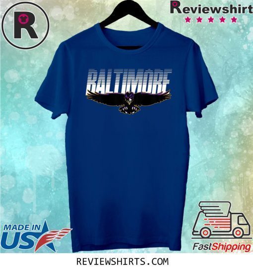 Baltimore Football Maryland Flying Raven T-Shirt