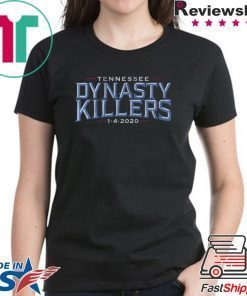 Dynasty Killers Tennessee Football Shirt