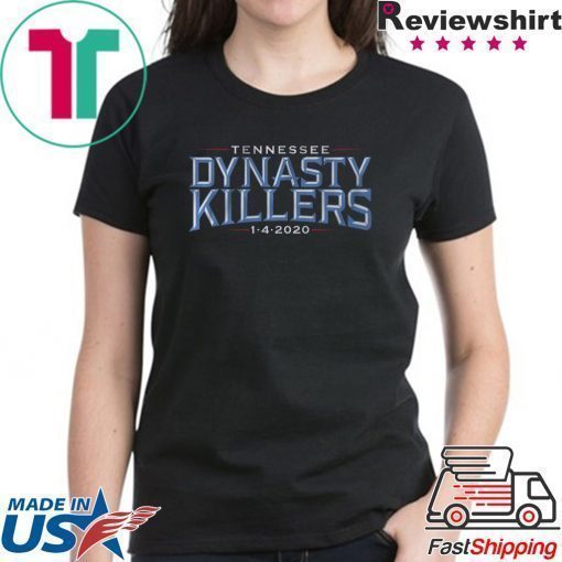 Dynasty Killers Tennessee Football Shirt