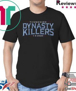 Dynasty Killers Tennessee Football Shirt