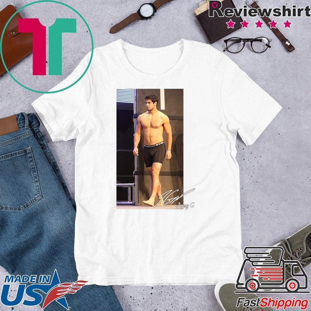 George Kittle Jimmy G Shirtless San Francisco 49ers T-Shirt ...