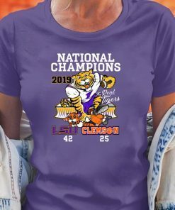 LSU Tigers College Football Playoff 2019 National Champions Shirt