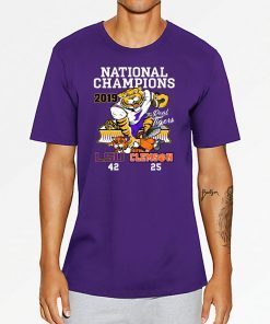 LSU Tigers College Football Playoff 2019 National Champions Official T-Shirt