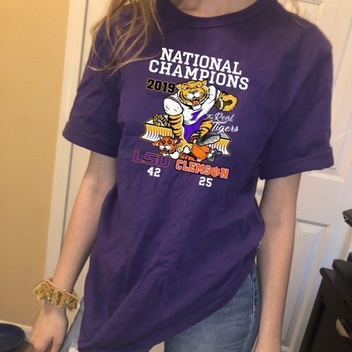 LSU Tigers College Football Playoff 2019 National Champions Classic T-Shirt