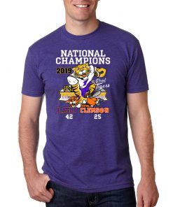 LSU Tigers College Football Playoff 2019 National Champions Official T-Shirts