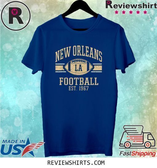 New Orleans Football Vintage Louisiana NOLA Saint Retro Shirt