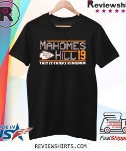 Patrick Mahomes Tyreek Hill 2020 T-Shirt KC Chiefs Pat Chiefs Kingdom