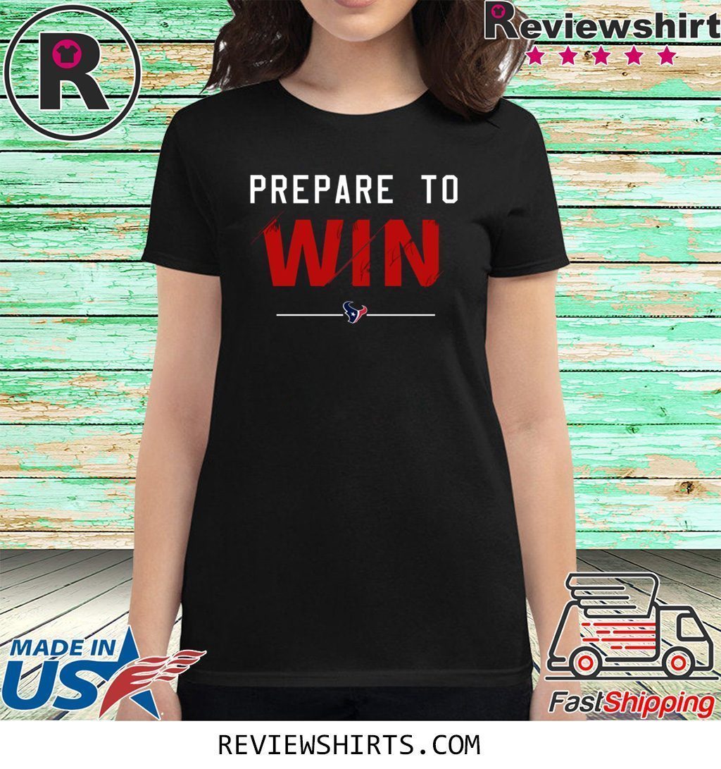 Prepare To Win T-Shirt Deshaun Watson - ShirtsMango Office