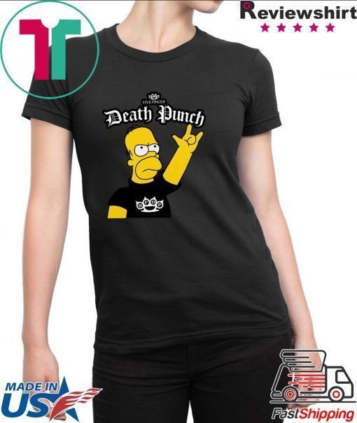 The Simpsons Five Finger Death Punch Shirt