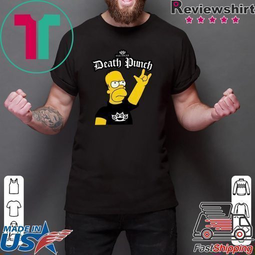 The Simpsons Five Finger Death Punch Shirt