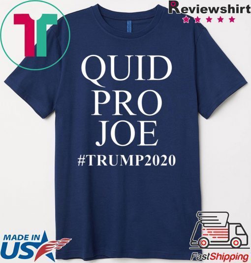 Trump Meme Sleepy Joe Biden Quid Pro Joe Tee Shirts