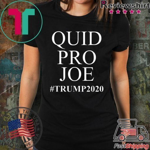 Trump Meme Sleepy Joe Biden Quid Pro Joe Tee Shirts